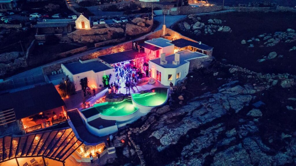 Mykonos night out party 2