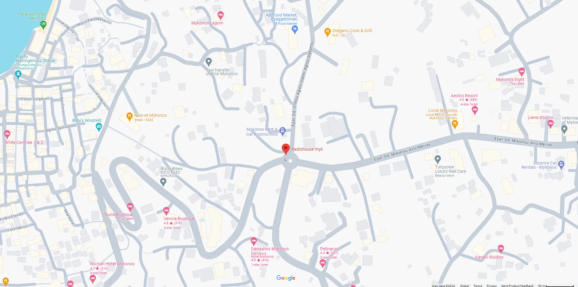 radiohouse google map location