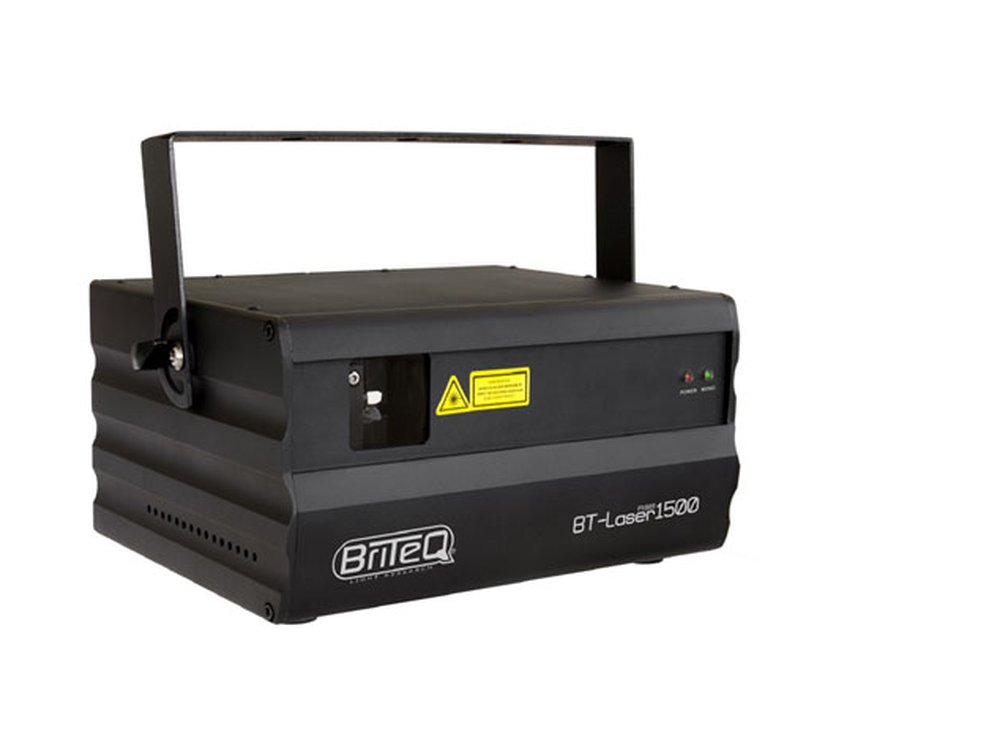 Briteq BT-LASER1500 RGB full-colour laser projector for rent in Mykonos
