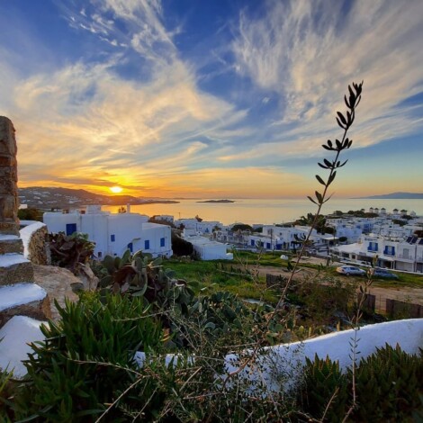 mykonos sunset